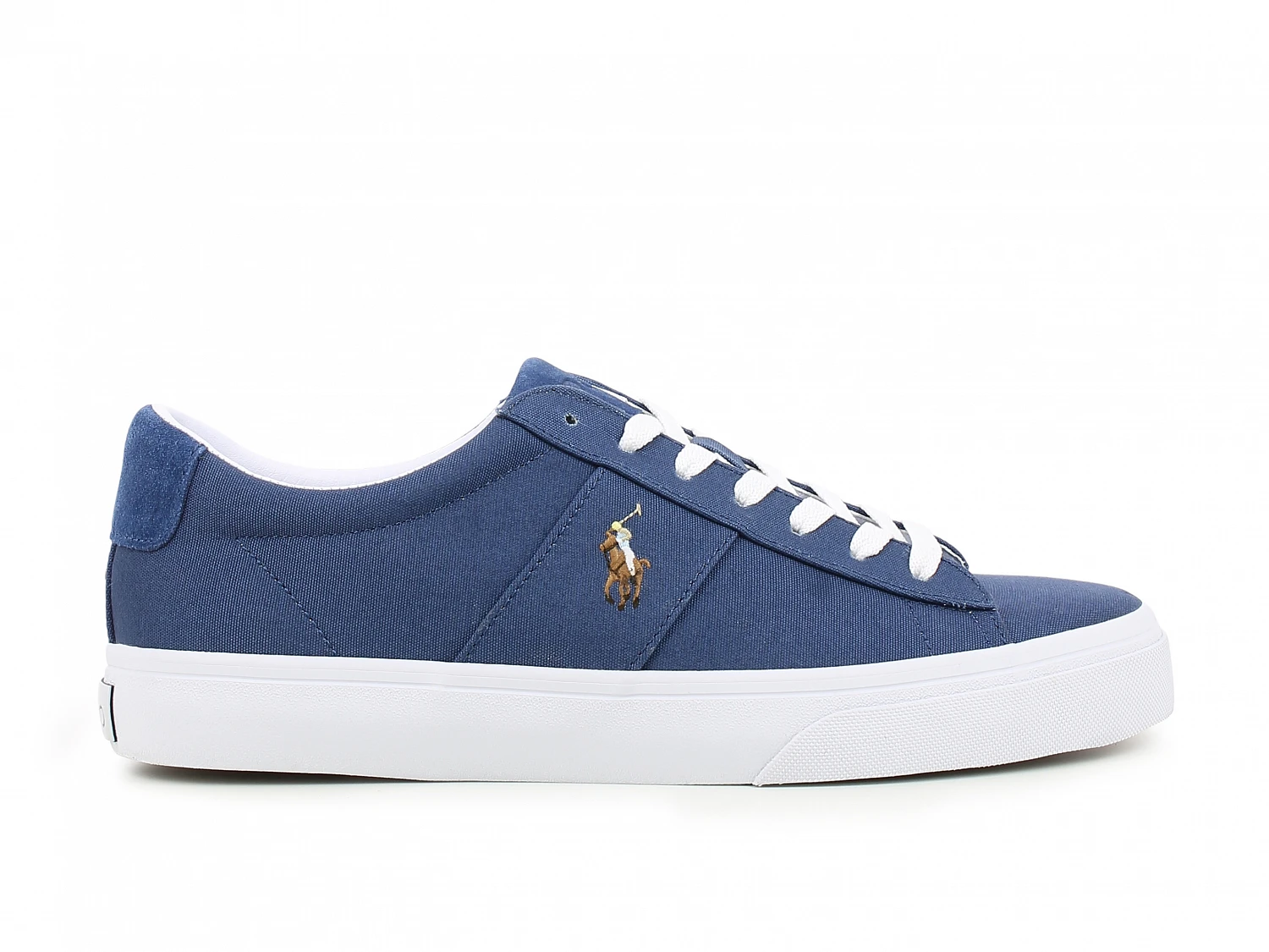 Polo Sayer Canvas & Suede Navy 3 Polo Sayer Canvas & Suede Navy
