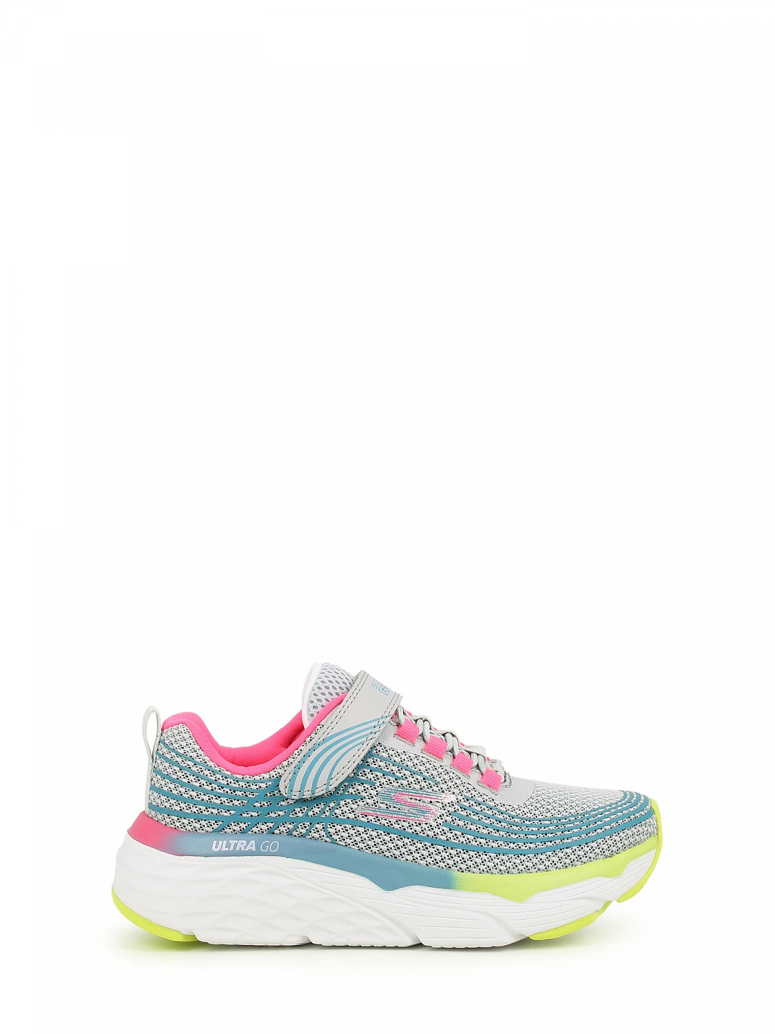 Skechers Girls Max Cushion Elite - Swift About 3 Skechers Girls Max Cushion Elite - Swift About