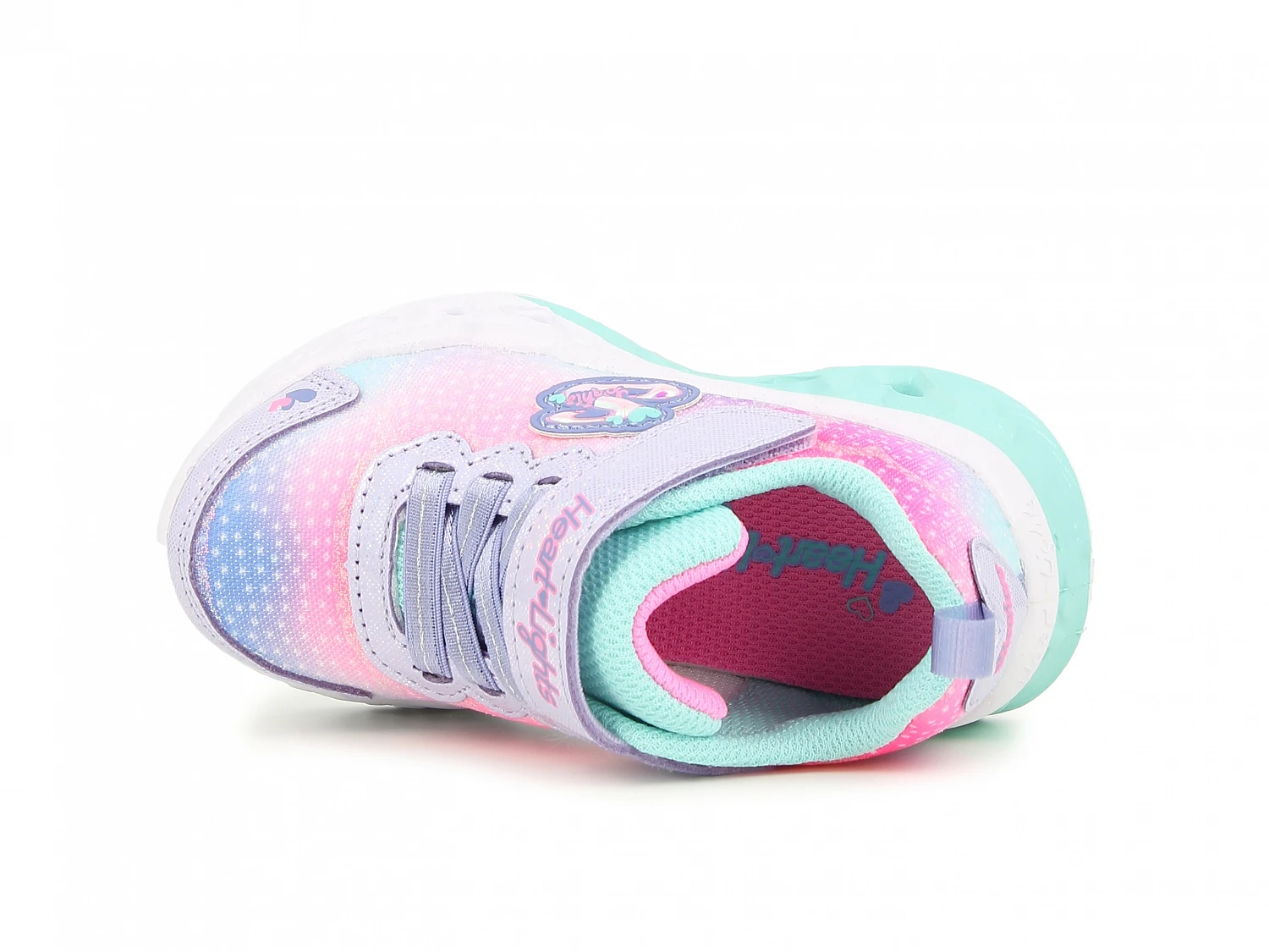 Skechers Girls Flutter Heart Lights - Blinkesko 6 Skechers Girls Flutter Heart Lights - Blinkesko - Bilde 4