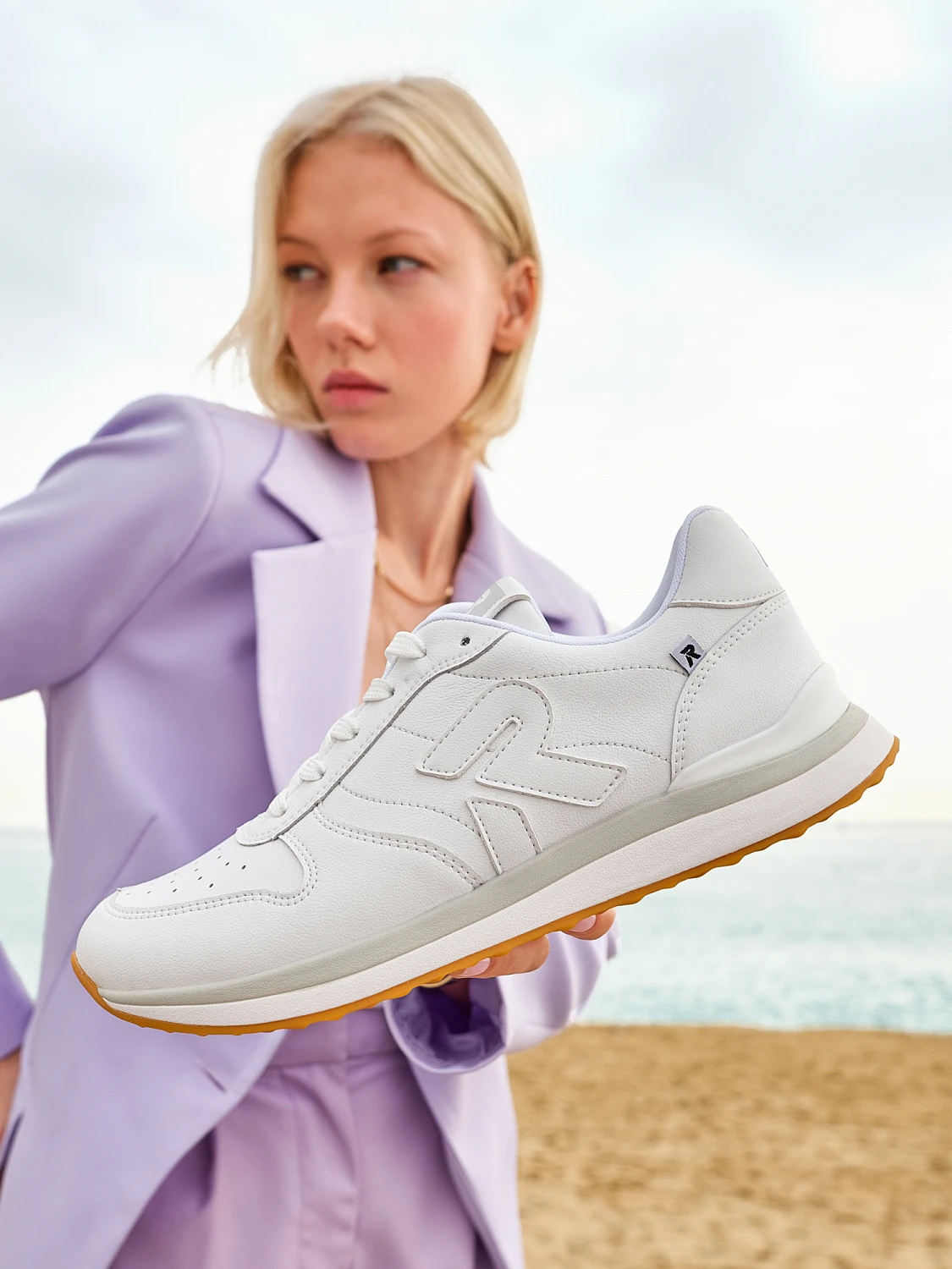 White Evo Sneaker 3 White Evo Sneaker