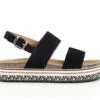 Chevron Sandal Black -ECCO Shop 31506 00