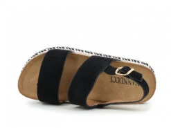 Chevron Sandal Black -ECCO Shop 31506 02