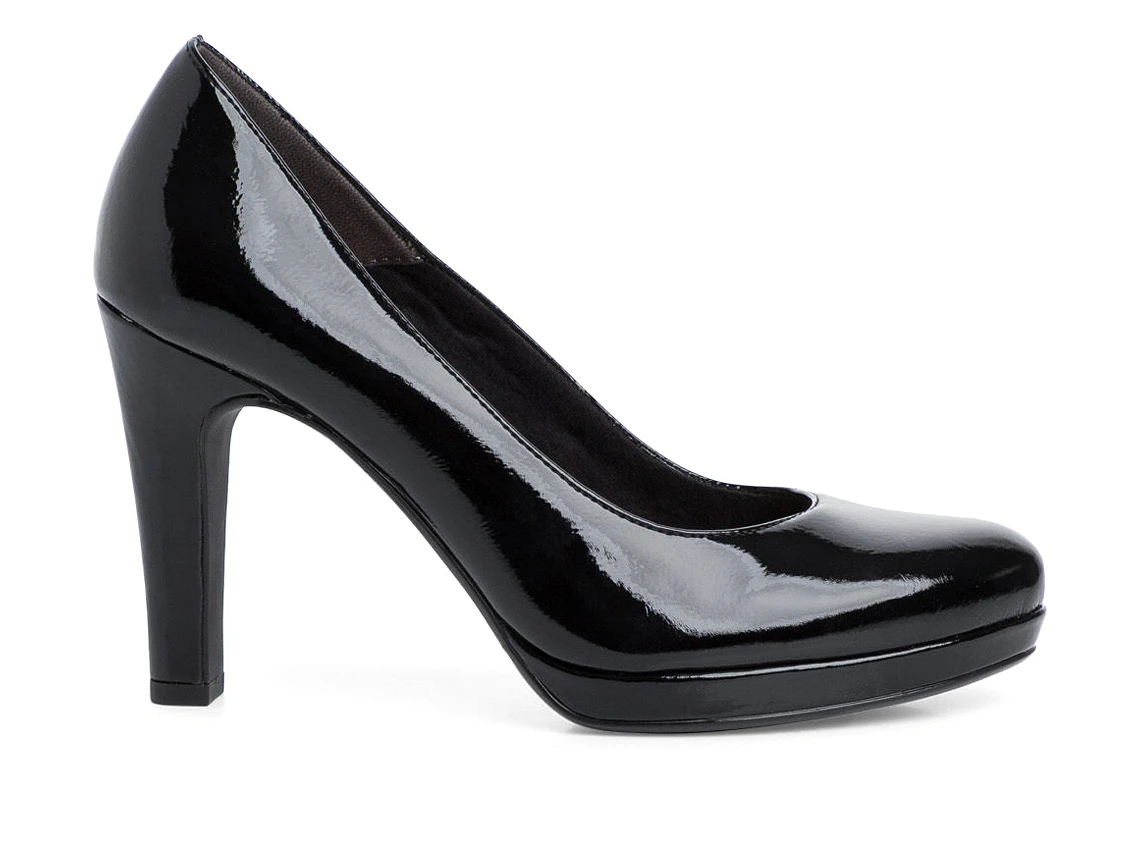 Tamaris Black Patent Pumps 3 Tamaris Black Patent Pumps