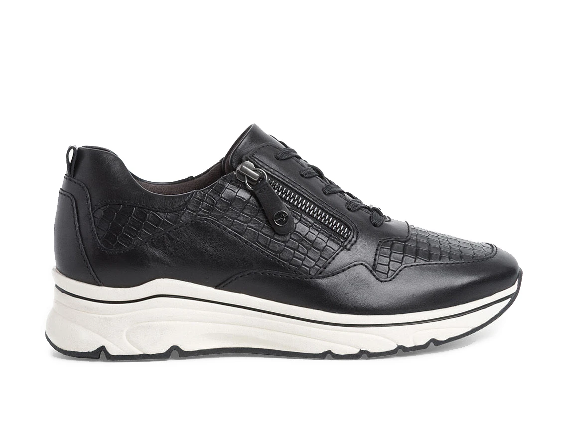 Tamaris Croco Black Sneak 3 Tamaris Croco Black Sneak