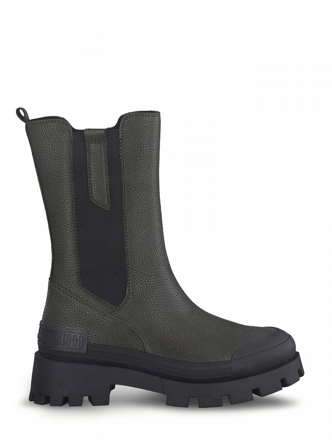 Marco Tozzi Olive Chunky Chelsea 3 Marco Tozzi Olive Chunky Chelsea