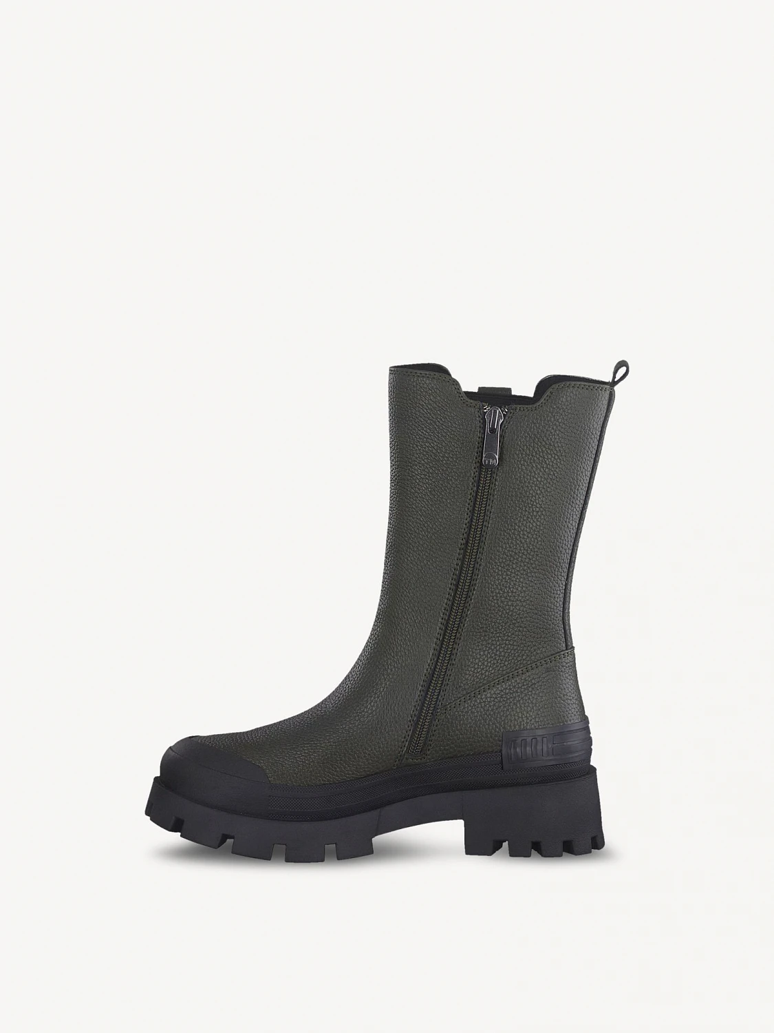 Marco Tozzi Olive Chunky Chelsea 4 Marco Tozzi Olive Chunky Chelsea - Bilde 2