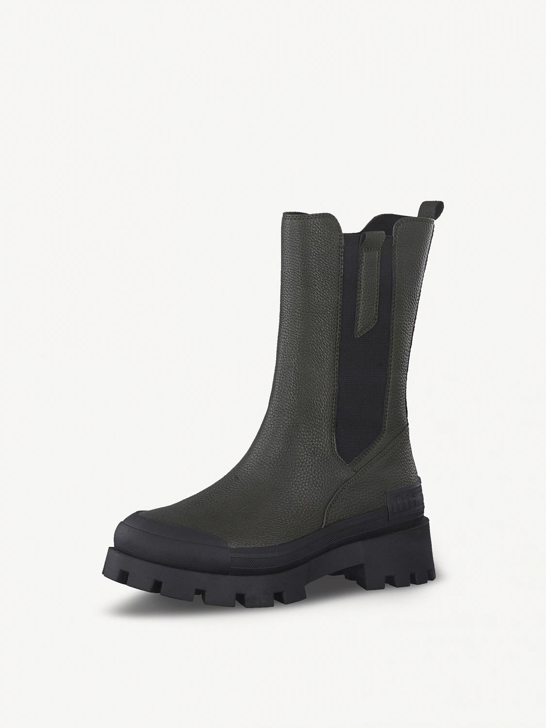 Marco Tozzi Olive Chunky Chelsea 5 Marco Tozzi Olive Chunky Chelsea - Bilde 3