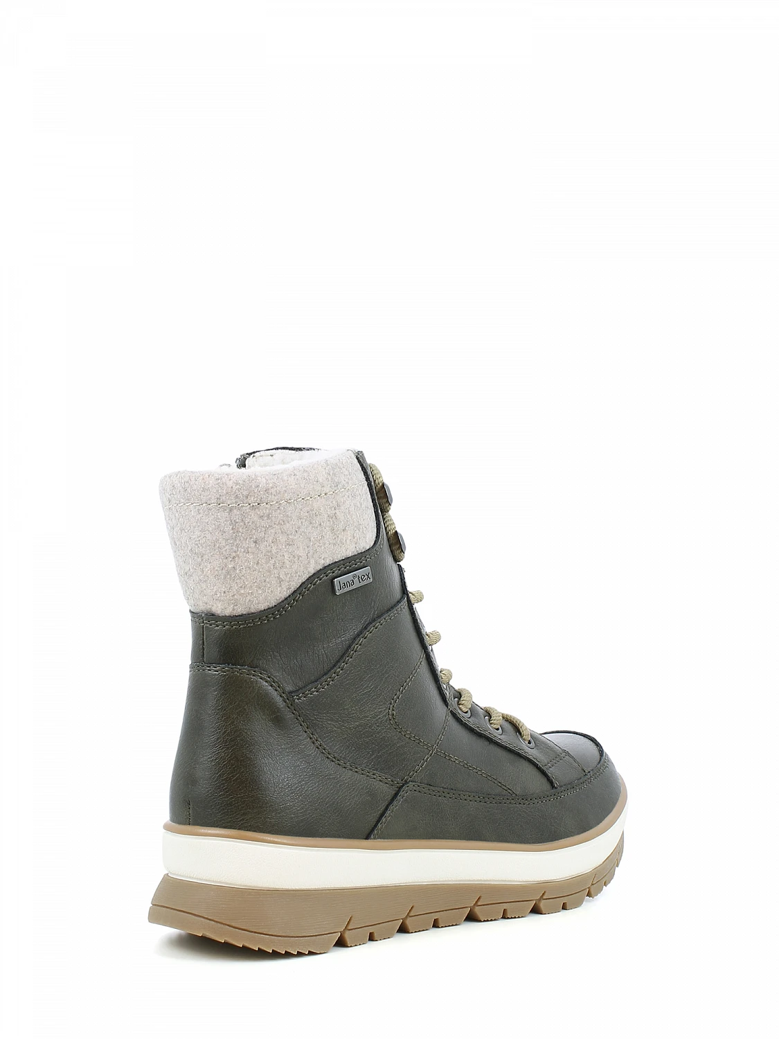 Jana Varmfòret Vintersko Khaki 4 Jana Varmfòret Vintersko Khaki - Bilde 2