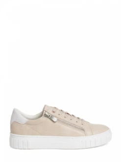 Marco Tozzi Nude Platform Sneaker