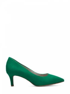 Tamaris Narrow Green Pump
