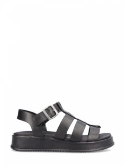 Platåsandal Black
