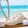 Marco Tozzi Cream Espadrillos -ECCO Shop 36120 04