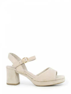 Blokksandal Taupe