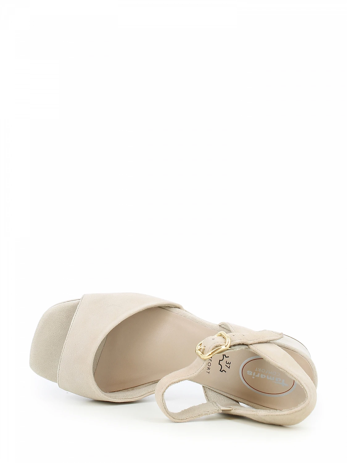 Blokksandal Taupe 12 Blokksandal Taupe - Bilde 10